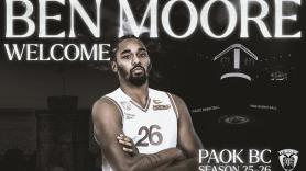 O Ben Moore στον ΠΑΟΚ!