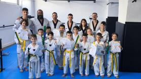Tae Kwon Do: Επιτυχής Ολοκλήρωση των Προαγωγικών Εξετάσεων Έγχρωμων Ζωνών!