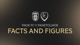 Facts & Figures για το ΠΑΟΚ - Παναιτωλικός
