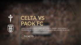 Τα εισιτήρια του Θέλτα - ΠΑΟΚ