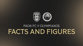 Facts & Figures για το ΠΑΟΚ - Ολυμπιακός