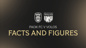 Facts & Figures για το ΠΑΟΚ - ΝΠΣ Βόλος