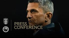 Η συνέντευξη Τύπου: ΠΑΟΚ - Ολυμπιακός [video]