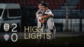 Τα στιγμιότυπα του ΠΑΟΚ - Ακουρέιρι Κ19