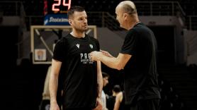 Η προετοιμασία για το πρώτο παιχνίδι στους “16” του FIBA Europe Cup