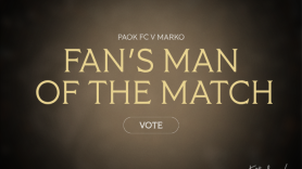 Ψηφίστε τον Fans’ Man of the Match: ΠΑΟΚ - Μαρκό
