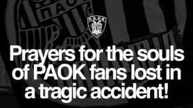 Συλλυπητήρια ανακοίνωση της Παρτιζάν: «Οι καρδιές μας στις οικογένειες των θυμάτων»