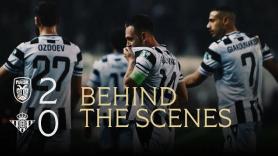 Η παρακάμερα του ΠΑΟΚ - Ρεάλ Μπέτις