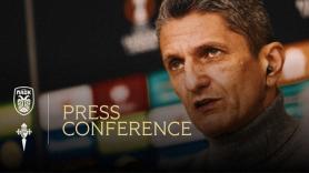 Η συνέντευξη Τύπου: ΠΑΟΚ - Θέλτα [video]