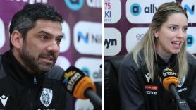 Οι δηλώσεις των Γιάννη Γιαπάνη και Τατιάνας Αρμουτσή εν όψει Final-4