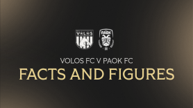 Facts & Figures για το Βόλος - ΠΑΟΚ