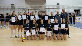 Πολύτιμες εμπειρίες για την Κ16 βόλεϊ κοριτσιών του ΠΑΟΚ!