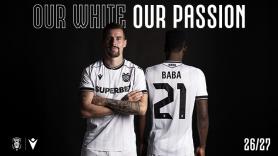 PAOK FC Away Kit 2026-27: Our White. Our Passion