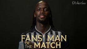 Fans’ Man of the Match o Εντιαγέ