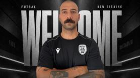 Ενίσχυση με Βασίλη Κυριακίδη για το ποδόσφαιρο σάλας του ΠΑΟΚ!