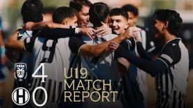 4-0 τον ΠΟΤ Ηρακλή η Κ19!