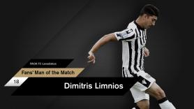 Fans’ Man of the Match ο Λημνιός