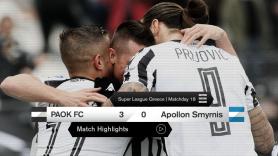 Η παρακάμερα του ΠΑΟΚ-Απόλλων Σμύρνης