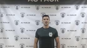 «Χαίρομαι που έρχομαι στη μεγάλη ομάδα του ΠΑΟΚ»