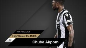 Fans’ Man of the Match ο Άκπομ