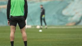 Εικόνες από την προπόνηση
