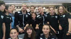 Οι βόλτες των κοριτσιών της Ακαδημίας στη SPORTEXPO!