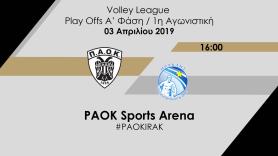 ΠΑΟΚ - Ηρακλής στο Παλατάκι
