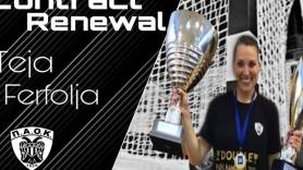 Συνεχίζει στον ΠΑΟΚ η Teja Ferfolja!