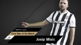 Fans’ Man of the Match ο Μίσιτς