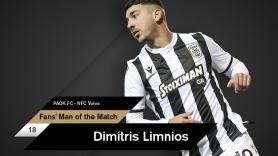 Fans’ Man of the Match ο Λημνιός