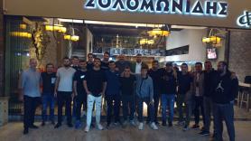 Το τραπέζι της ομάδας Χάντμπολ Ανδρών