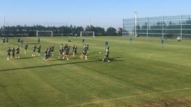 Η τελευταία προπόνηση πριν την πρεμιέρα στο Γιουρόπα Λιγκ