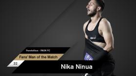 Fans’ Man of the Match ο Νινούα