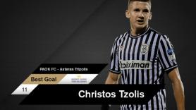 Best Goal Δεκεμβρίου του Τζόλη