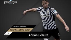 Fans’ Man of the Match ο Περέιρα