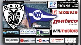Σε Live Streaming το ΠΑΟΚ Prima Holidays-ΝΟ Χίου μέσω του AC PAOK TV!