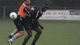 Εικόνες από την πρωινή προπόνηση