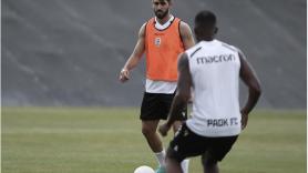Εικόνες από την προπόνηση