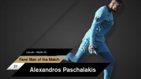 Fans’ Man of the Match ο Πασχαλάκης