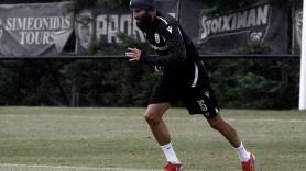 Εικόνες από την προπόνηση