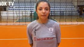Μαρτίνα Ξανθοπούλου: «Να βγάζουμε σε κάθε παιχνίδι τον καλύτερο μας εαυτό!» | AC PAOK TV