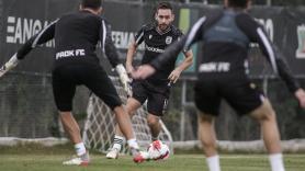 Εικόνες από την προπόνηση