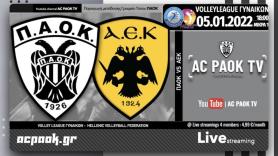 Το ΠΑΟΚ-ΑΕΚ στο AC PAOK TV!