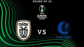 ΠΑΟΚ-Γάνδη: Η UEFA όρισε τις ώρες των αναμετρήσεων