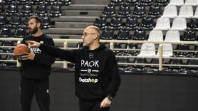 Πρώτη προπόνηση στο PAOK Sports Arena