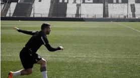 Εικόνες από την προπόνηση