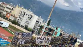 Στην Καλαμάτα με τον κόσμο του ο ΠΑΟΚ: «Οι εκδρομές δεν σταματάνε» (vids)