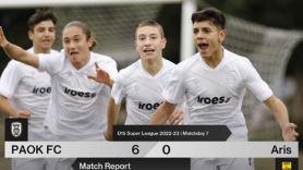 6-0 τον Άρη η Κ15 [εικόνες]