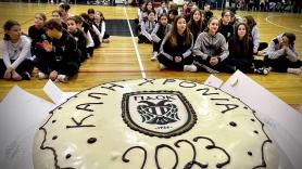 Κοπή Βασιλόπιτας για την Ακαδημία Μπάσκετ γυναικών του ΠΑΟΚ!