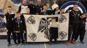 Στο βάθρο η U15 της Ελληνορωμαϊκής Πάλης του ΠΑΟΚ!